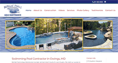 Desktop Screenshot of merillatpools.com